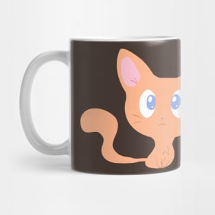 Cute Orange Kitty Mug